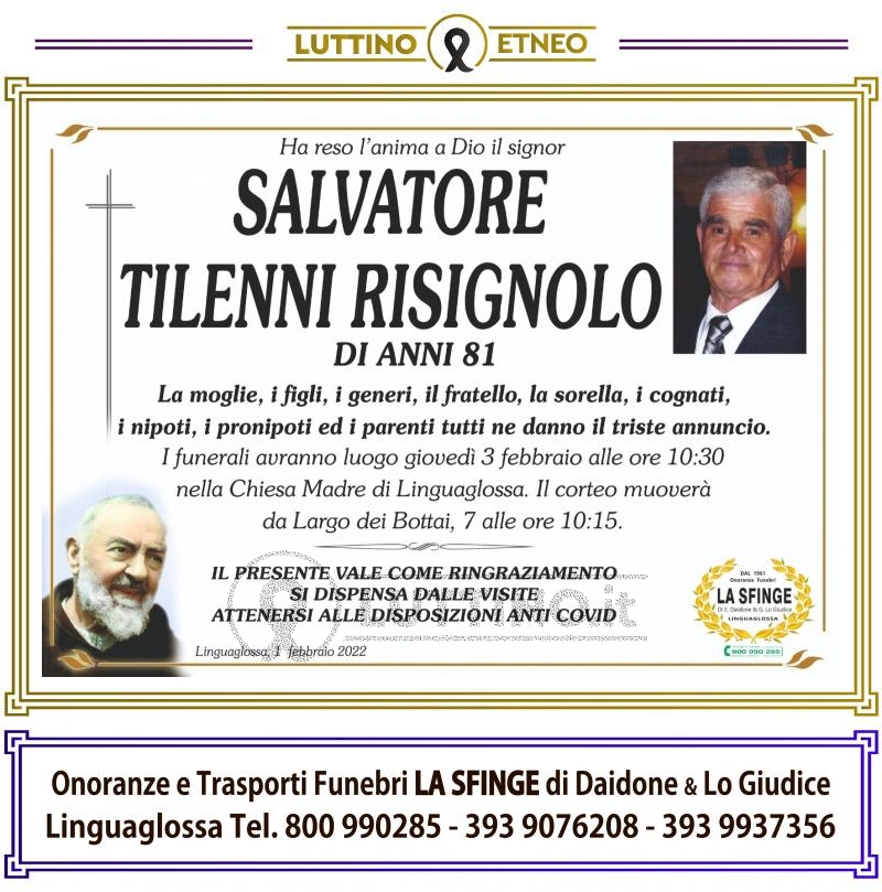 Salvatore  Tilenni Risignolo 